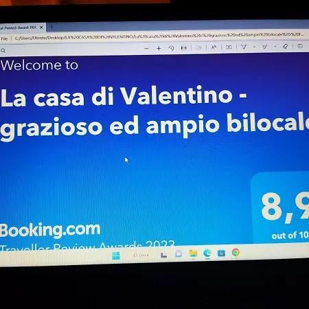 La Casa Di Valentino - Grazioso Ed Ampio Bilocale