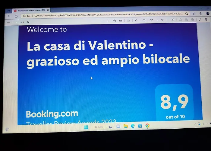 La Casa Di Valentino - Grazioso Ed Ampio Bilocale